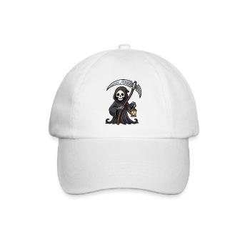 Reaper mit Laterne - Baseballkappe - Weiß/Weiß - Vorne