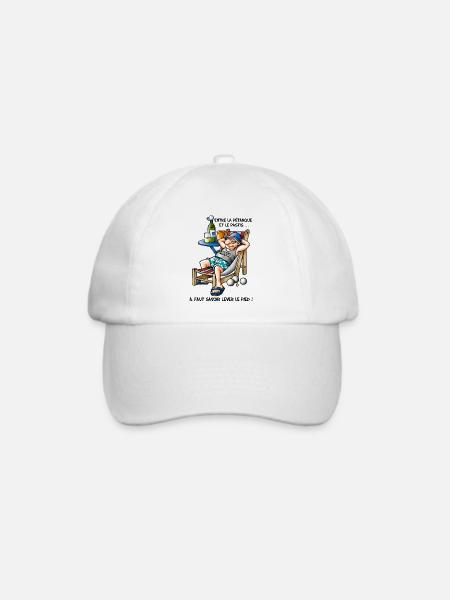 zwischen Schalen - Baseballkappe - Weiß/Weiß