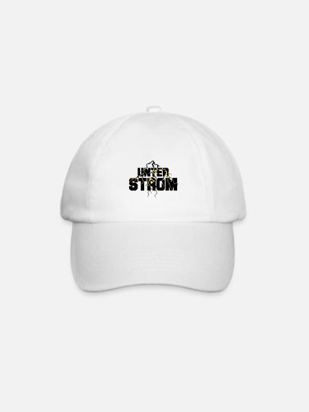 Unter Strom - Baseballkappe - Weiß/Weiß