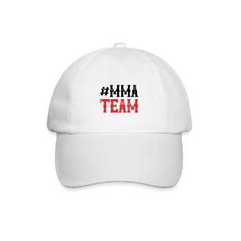 Mma Team - Baseballkappe - Weiß/Weiß - Vorne