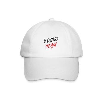 Boxing Team - Baseballkappe - Weiß/Weiß - Vorne