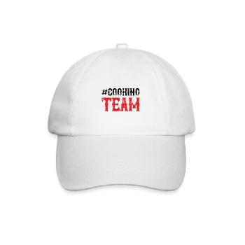 Cooking Team - Baseballkappe - Weiß/Weiß - Vorne