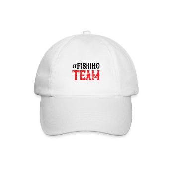 Fishing Team - Baseballkappe - Weiß/Weiß - Vorne