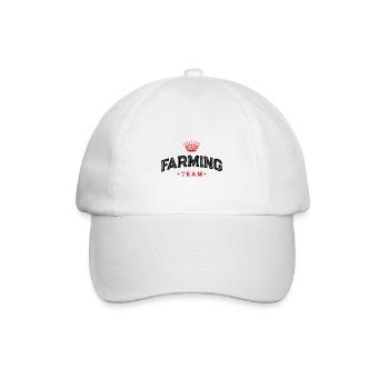 Farming Team - Baseballkappe - Weiß/Weiß - Vorne