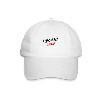 Fussball Team - Baseballkappe - Weiß/Weiß - Vorne