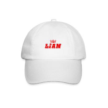 Liam - Baseballkappe - Weiß/Weiß - Vorne