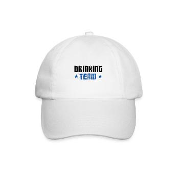 Drinking Team - Baseballkappe - Weiß/Weiß - Vorne