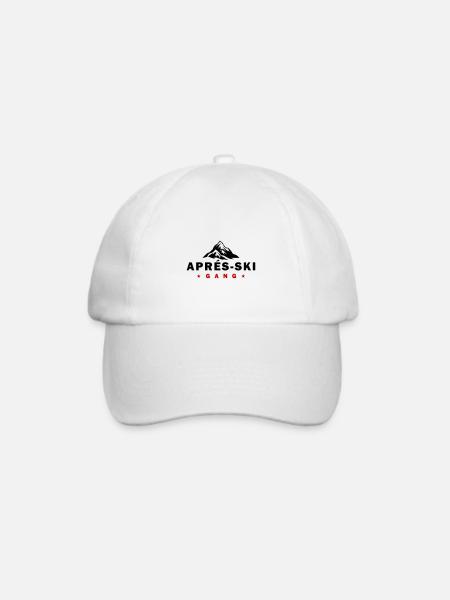 Apres Ski Gang - Baseballkappe - Weiß/Weiß