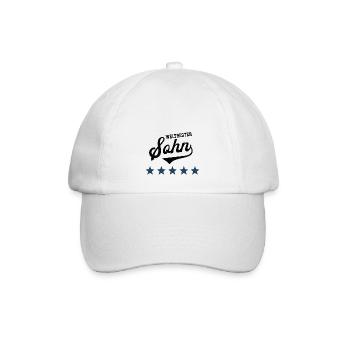 Bester Sohn der Welt Jungen Lieblingssohn Kind - Baseballkappe - Weiß/Weiß - Vorne