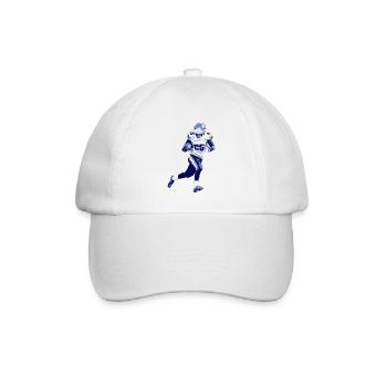 American Football - Baseballkappe - Weiß/Weiß - Vorne