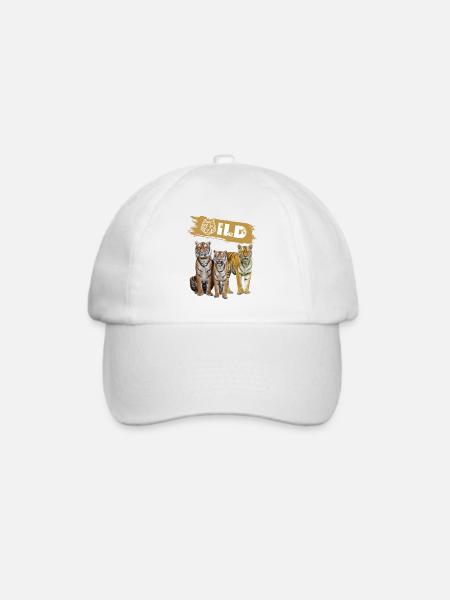 Wild - Baseballkappe - Weiß/Weiß