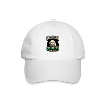 Cockapoo - Baseballkappe - Weiß/Weiß - Vorne