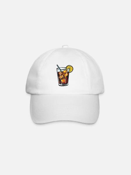 Limonade Drink - Baseballkappe - Weiß/Weiß