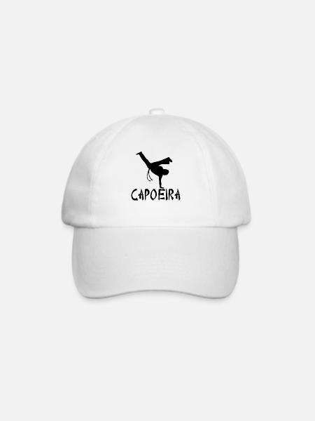 Capoeira - Baseballkappe - Weiß/Weiß