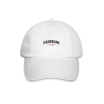 Drinking Team - Baseballkappe - Weiß/Weiß - Vorne