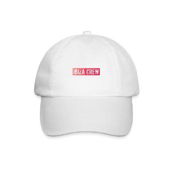 Ibiza Crew - Baseballkappe - Weiß/Weiß - Vorne