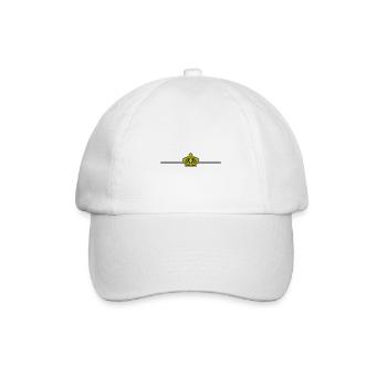 Krone Icon - Baseballkappe - Weiß/Weiß - Vorne