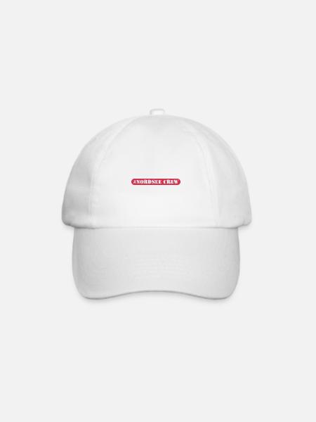 Nordsee Crew - Baseballkappe - Weiß/Weiß