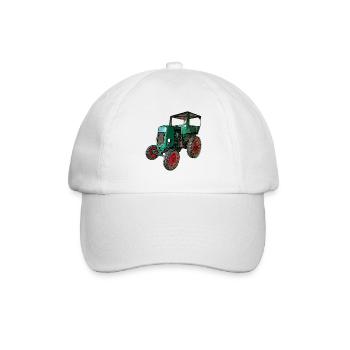 Traktor DDR Aktivist RS03 - Baseballkappe - Weiß/Weiß - Vorne