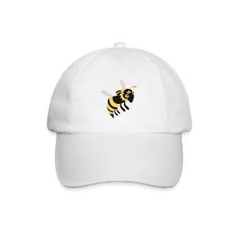 Wespe - Baseballkappe - Weiß/Weiß - Vorne