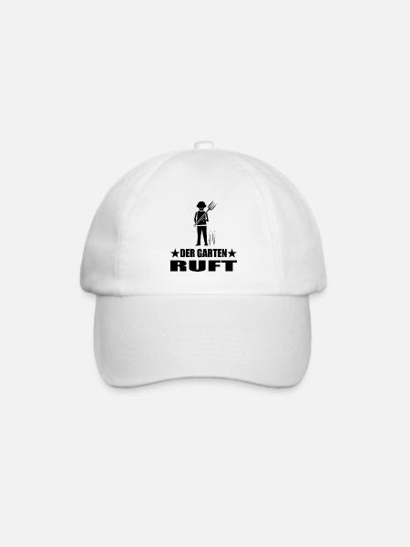 Garten - Baseballkappe - Weiß/Weiß