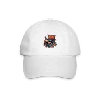 LP - Baseballkappe - Weiß/Weiß - Vorne