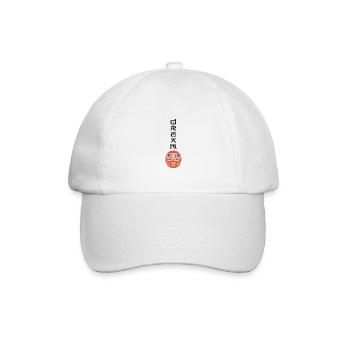 Daruma Dream - Baseballkappe - Weiß/Weiß - Vorne