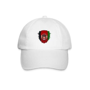 Afghanistan - Baseballkappe - Weiß/Weiß - Vorne