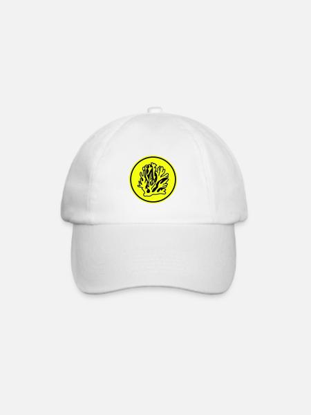 Korale ozean - Baseballkappe - Weiß/Weiß