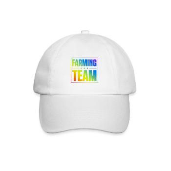 Farming Team - Baseballkappe - Weiß/Weiß - Vorne