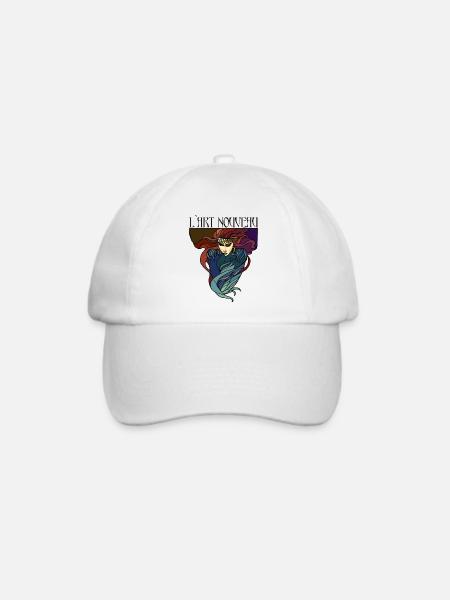 L´Art Nouveau - Baseballkappe - Weiß/Weiß