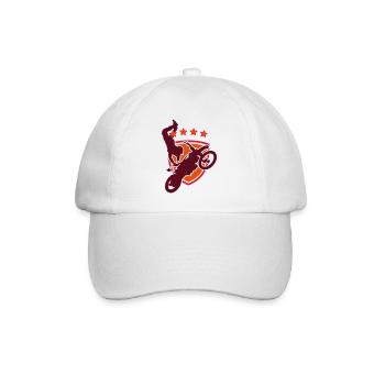 stunt - Baseballkappe - Weiß/Weiß - Vorne