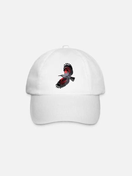 Mauerläufer - Baseballkappe - Weiß/Weiß