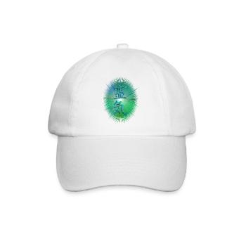 REIKI energy - Baseballkappe - Weiß/Weiß - Vorne