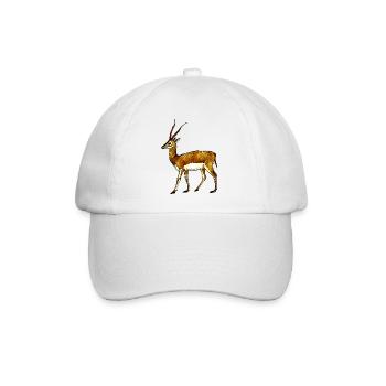 Antilope - Baseballkappe - Weiß/Weiß - Vorne