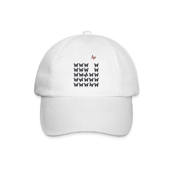 be different - Baseballkappe - Weiß/Weiß - Vorne
