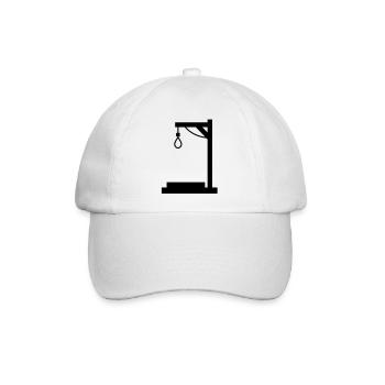 galgen___f1 - Baseballkappe - Weiß/Weiß - Vorne