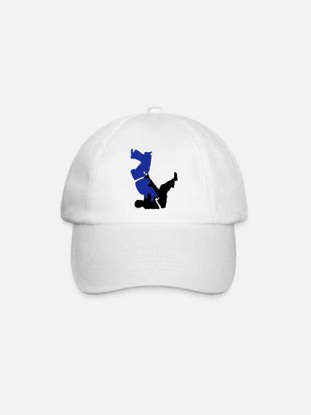 Judo - Baseballkappe - Weiß/Weiß