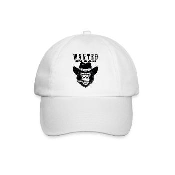 Wanted - Baseballkappe - Weiß/Weiß - Vorne