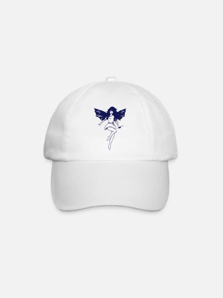 elfe - Baseballkappe - Weiß/Weiß