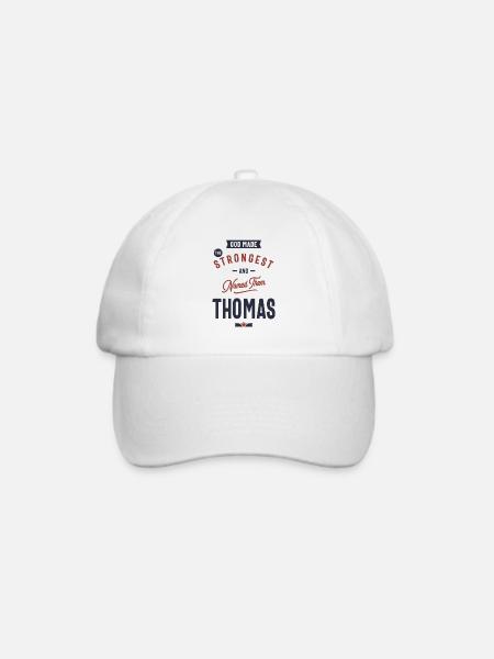 Thomas - Baseballkappe - Weiß/Weiß