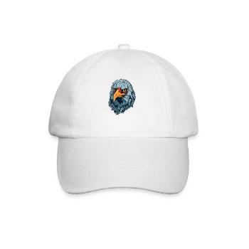 Adler Adlerkopf - Baseballkappe - Weiß/Weiß - Vorne