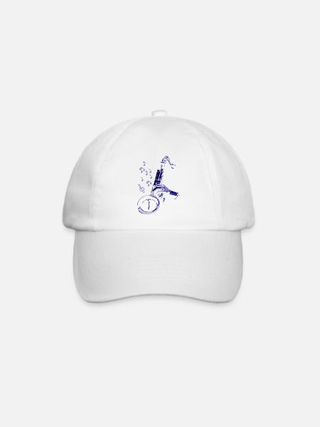 zso jazz5 - Baseballkappe - Weiß/Weiß