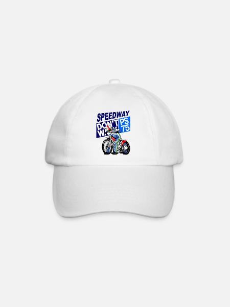 Speedway - Baseballkappe - Weiß/Weiß