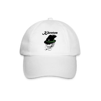Kärnten - Baseballkappe - Weiß/Weiß - Vorne