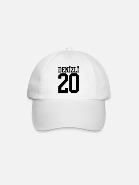 20 Denizli - Baseballkappe - Weiß/Weiß