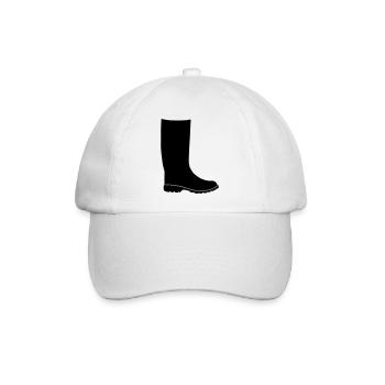 Gummistiefel - Baseballkappe - Weiß/Weiß - Vorne