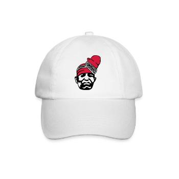 Alifuru Gesicht - Baseballkappe - Weiß/Weiß - Vorne