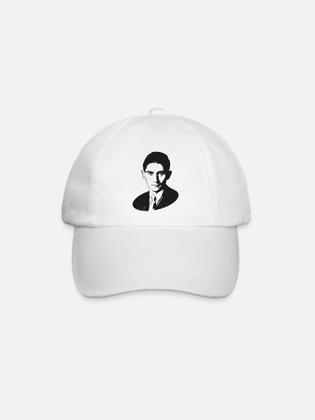 Franz Kafka | Literatur-Weltmeister Herr K. - Baseballkappe - Weiß/Weiß