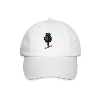 Poppy - Baseballkappe - Weiß/Weiß - Vorne